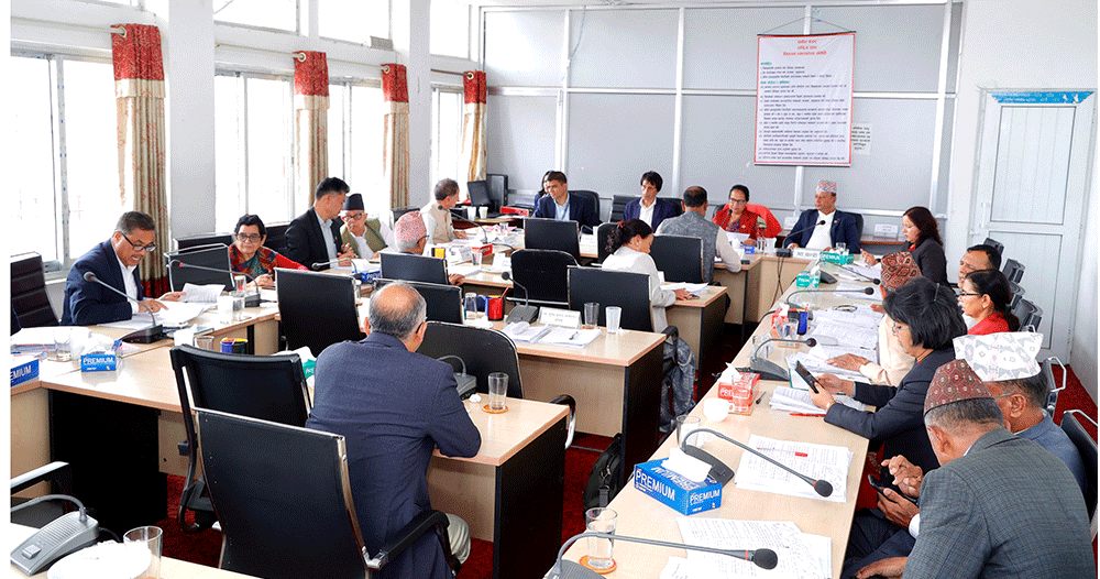 ‘जलस्रोत विधेयक, २०८१’ विधायन व्यवस्थापन समितिबाट परिमार्जनसहित पारित