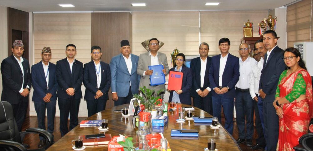 राष्ट्रिय वाणिज्य बैंक र नेपाल टेलिकमबीच सम्झौता, विभिन्न खाता खोलेर सुबिधा दिइने