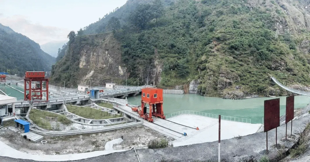१०२ मेगावाटको मध्य भोटेकोशी जलविद्युत आयोजनाको व्यापारिक उत्पादन सुरु