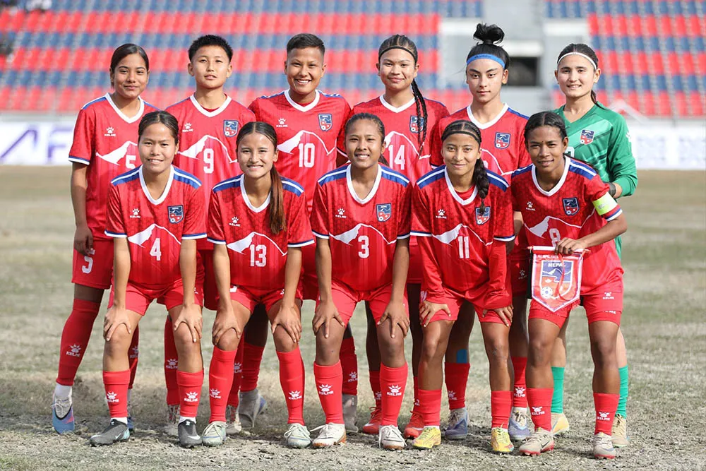 यू-१९ महिला साफ च्याम्पियनसिप: आज दुई खेल हुदै, नेपालको सामना भुटानसँग