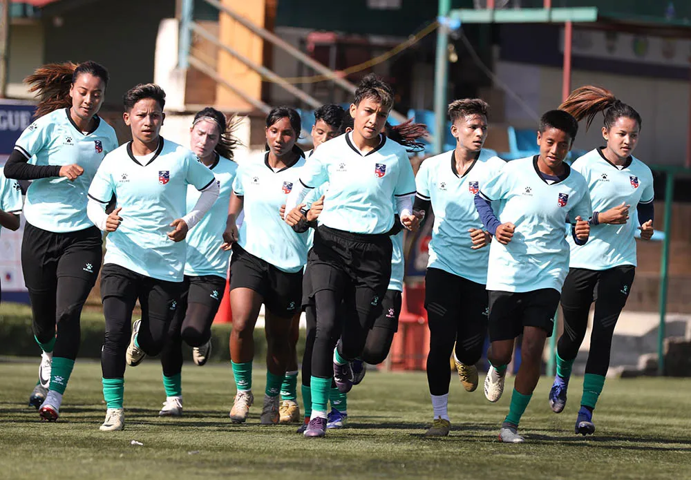 थाइल्यान्डमा हुने फिफा सिरिजका लागि नेपाली महिला फुटबलको प्रारम्भिक टिमको घोषणा
