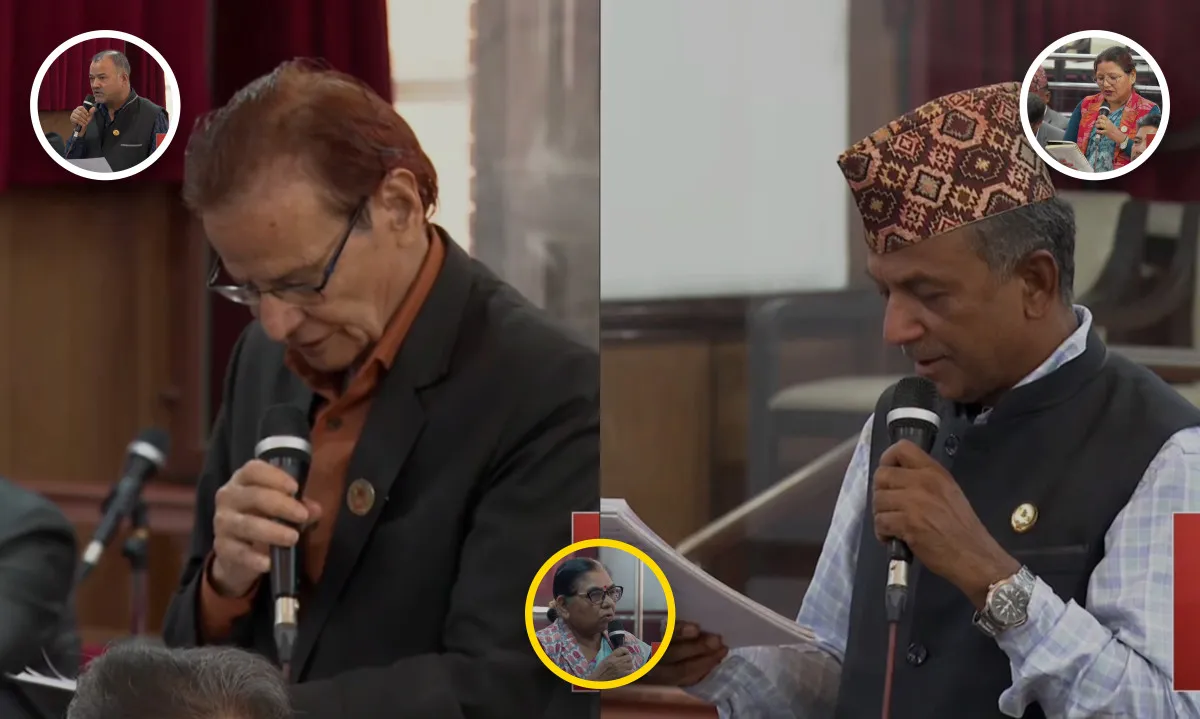 बजेट, विद्युत समस्या र सुशासनका सवालमा राष्ट्रिय सभा सदस्यहरूद्वारा सरकारको ध्यानाकर्षण