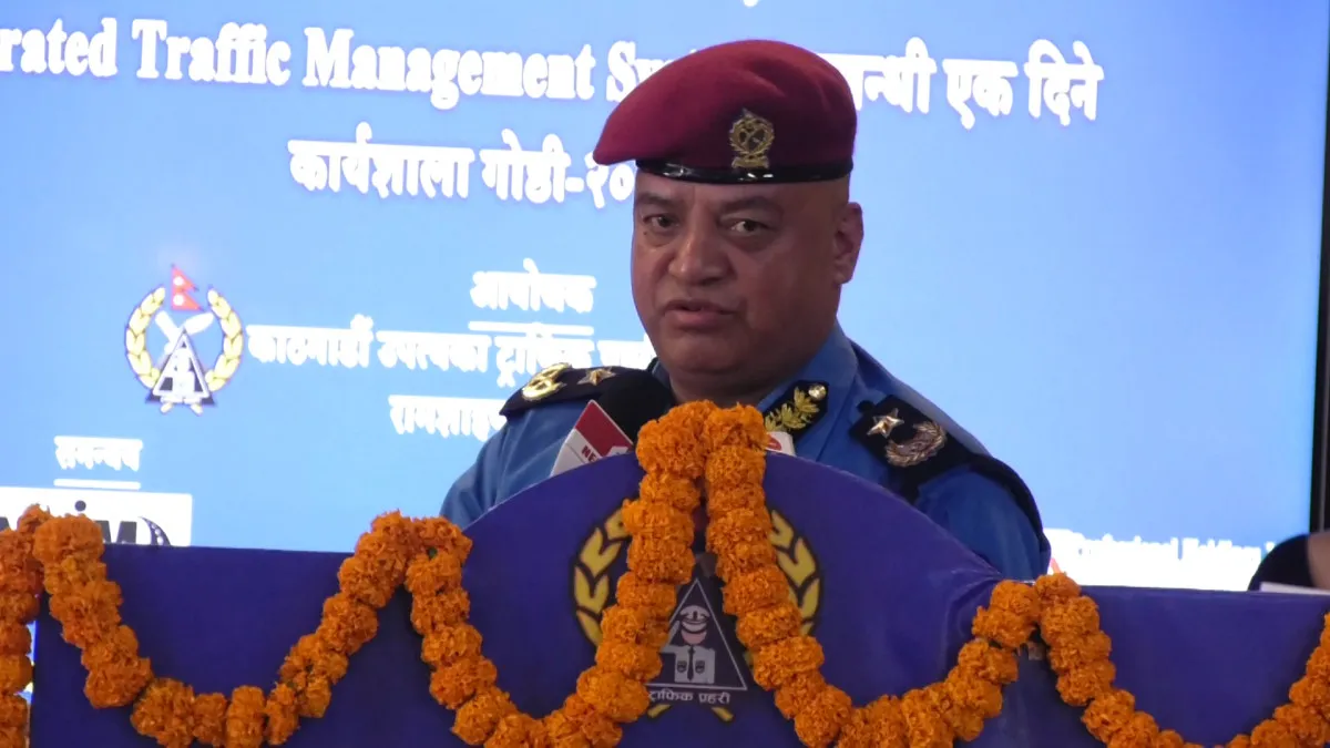 ट्राफिक व्यवस्थापनको क्षेत्रमा पर्याप्त प्रविधिको अभाव