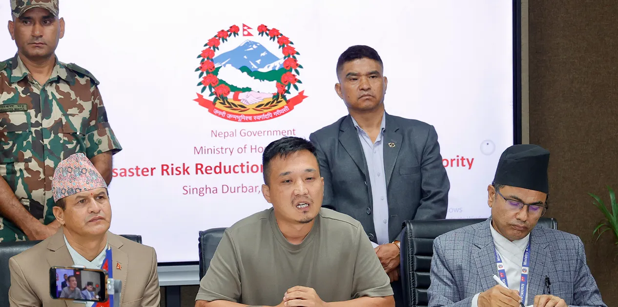 विपद् प्रतिकार्य र उद्धारमा राज्य संयन्त्र पूर्ण रूपमा सक्रिय छः गृहमन्त्री गुरुङ