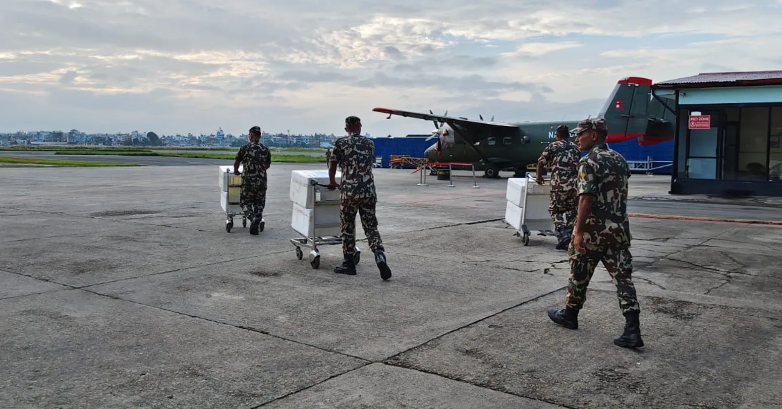 हैजाविरुद्ध २१ हजार डोज खोप रसुवामा पठाइयो
