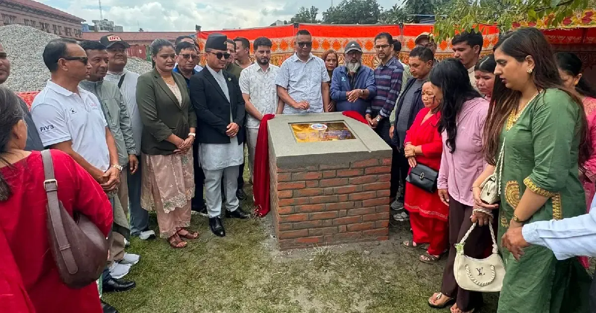 ‘जेनजी सहिद स्मारक पार्कको शिलान्यास गर्दै गृहमन्त्रीले भने- 'हामीले जे कसम खाएका छौँ, त्यो पूरा गर्छौं'